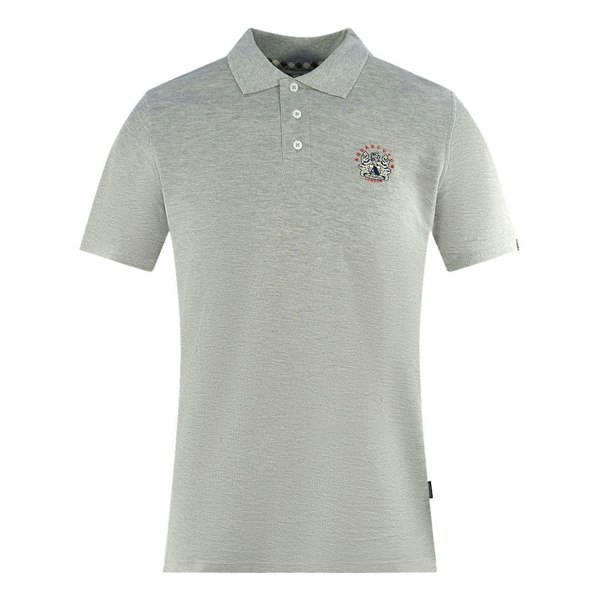 Aquascutum London Crest Polo Shirt - Grey