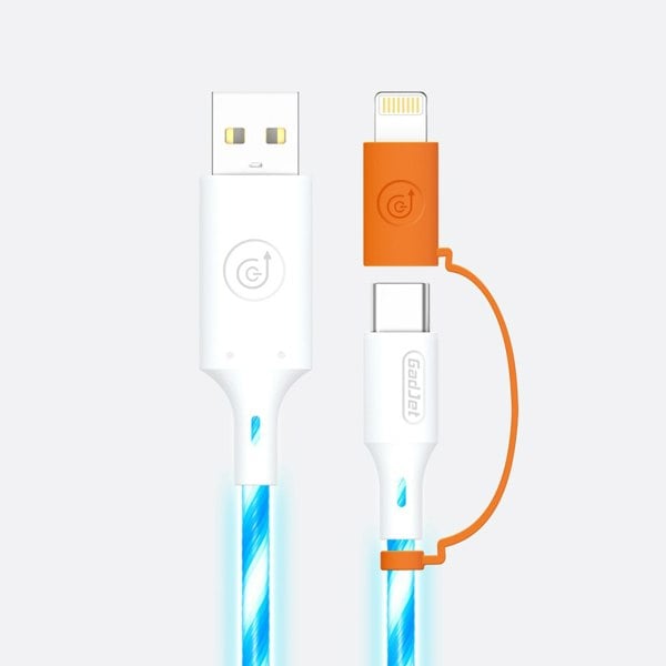 GadJet Luminous Glow Charge & Sync Cable