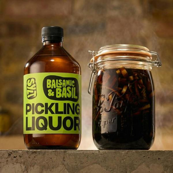 Sylt Home Pickling Starter Pack - Makes over 2kg of Pickles - Balsamico & Basil
