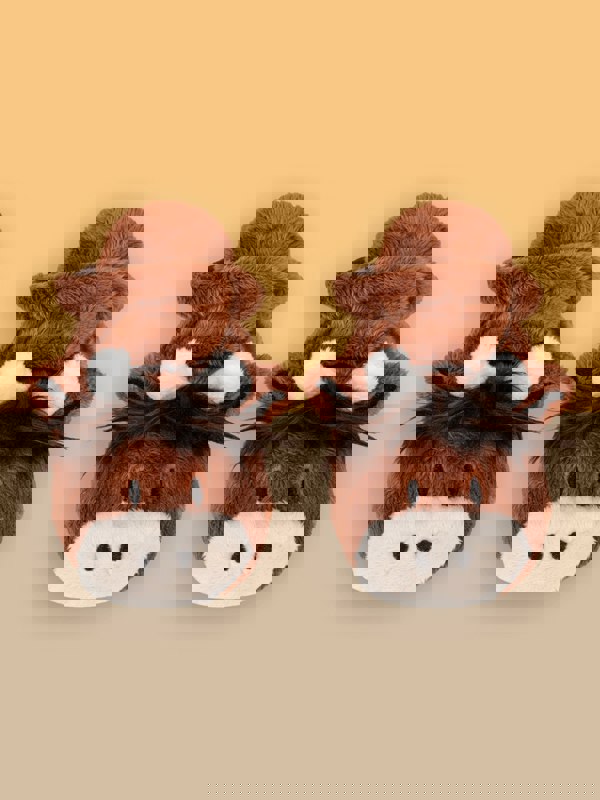 Neutral Highland Cow Booties - Blade & Rose UK