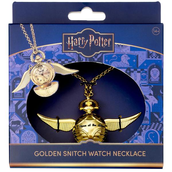 The Carat Shop Harry Potter Golden Snitch Watch Necklace