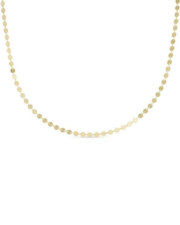 Dainty Gold 14K Disc Choker - Necklaces - Elk & Bloom