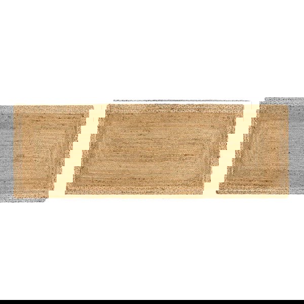 Origins Jute Border Natural White