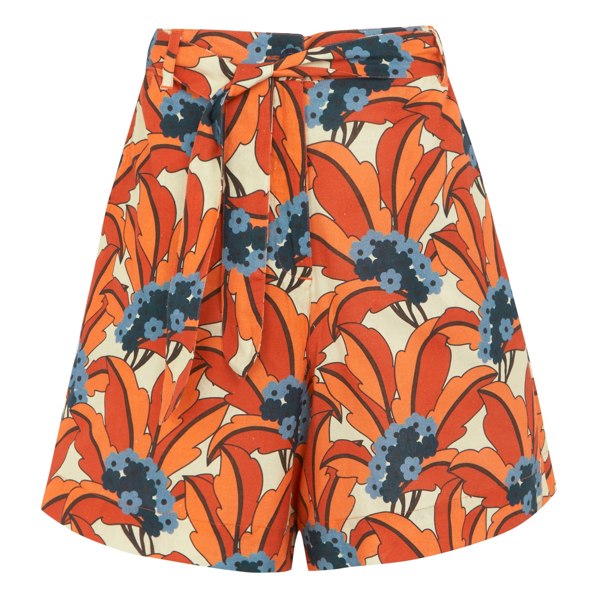 Regatta Womens/Ladies Orla Kiely Summer II Tropical Shorts - Orange