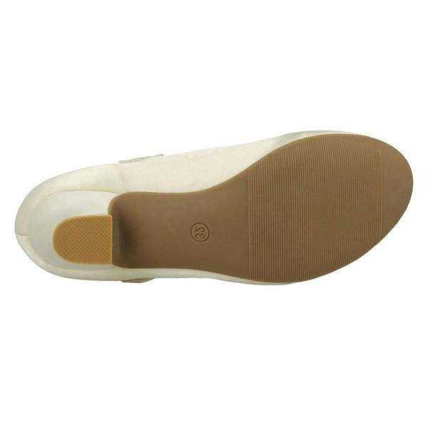 Spot On Girls Spot On Mid Heel Diamante Strap Shoes