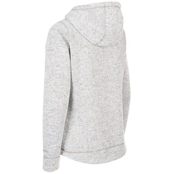 Trespass Women's Reserve Hooded Fleece - Storm Grey