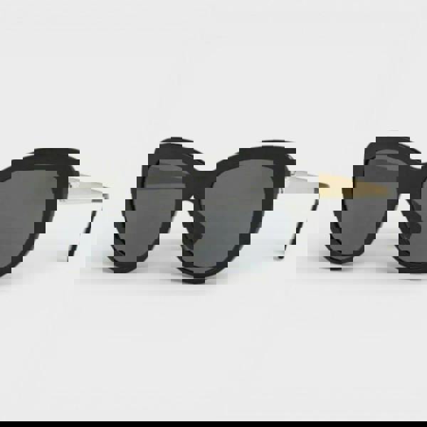 Versace Medusa Cat Eye Sunglasses Black Gold