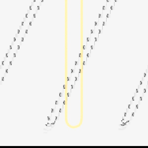 THOMAS SABO Venezia 18ct Gold Plated Box Chain KE1106-413-12