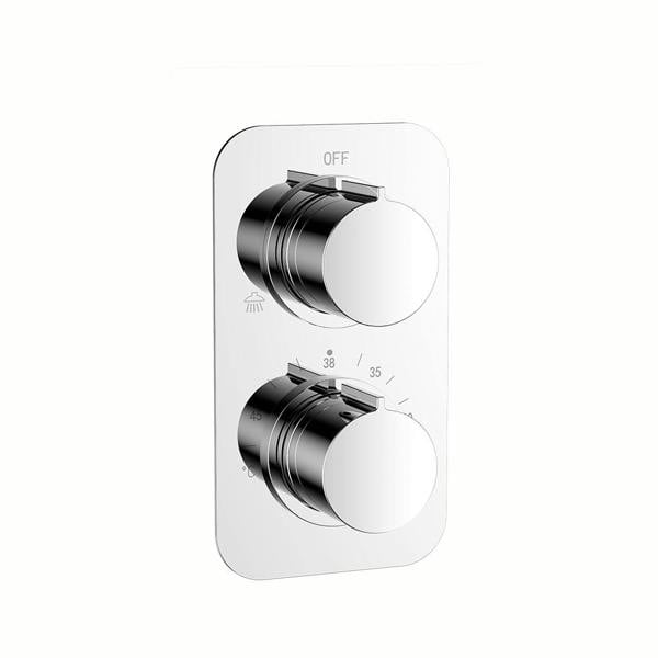 Flode Solna | RD Style 2 Funcs Conc Valve Shower Kit | Chrome
