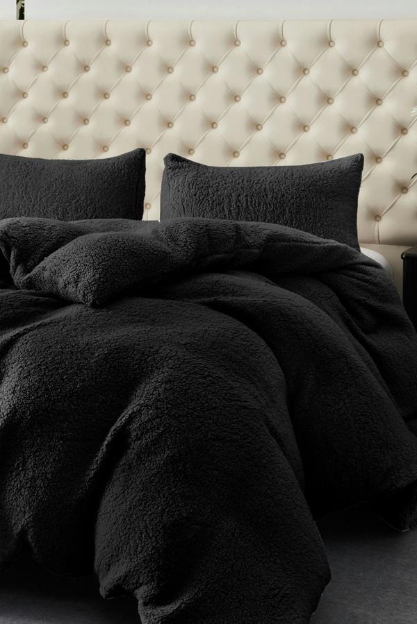 Ezysleep Winter Warm Soft Teddy Fleece Duvet Set