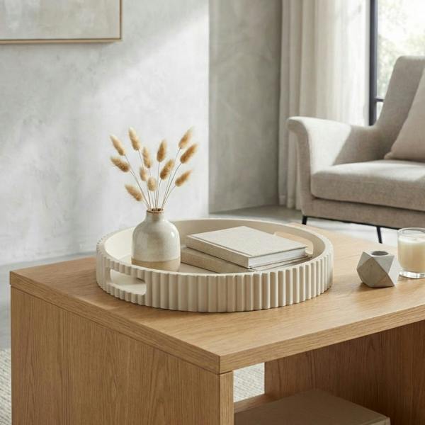 Garden Greatness Maison Ribbed Sand Tray Decoration