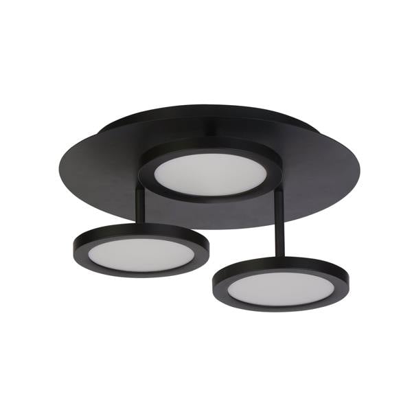 Lighting Collection 3LT LED Ceiling Flush