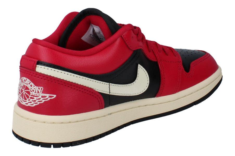 Nike Womens Air Jordan 1 Low Trainers Dc0774 Sneakers Shoes  605 - Mystic Hibiscus Coconut Milk 605 - Photo 2