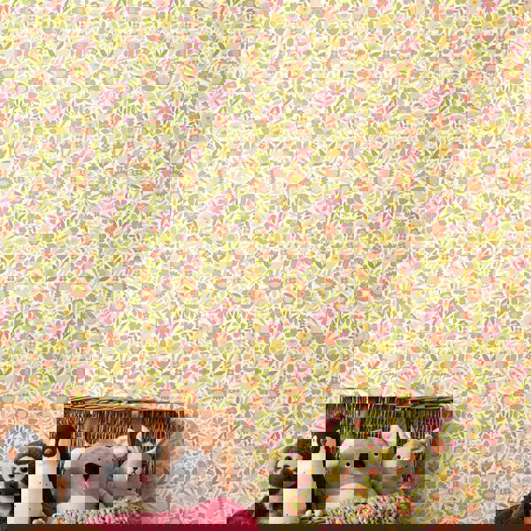 Hoopla Walls Bouncing Bunnies - Dolly Mixtures 10m Wallpaper