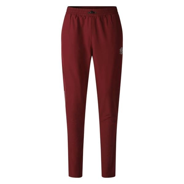 Umbro Mens Pro Training Elite Hybrid Tracksuit Bottoms - Cabernet - 