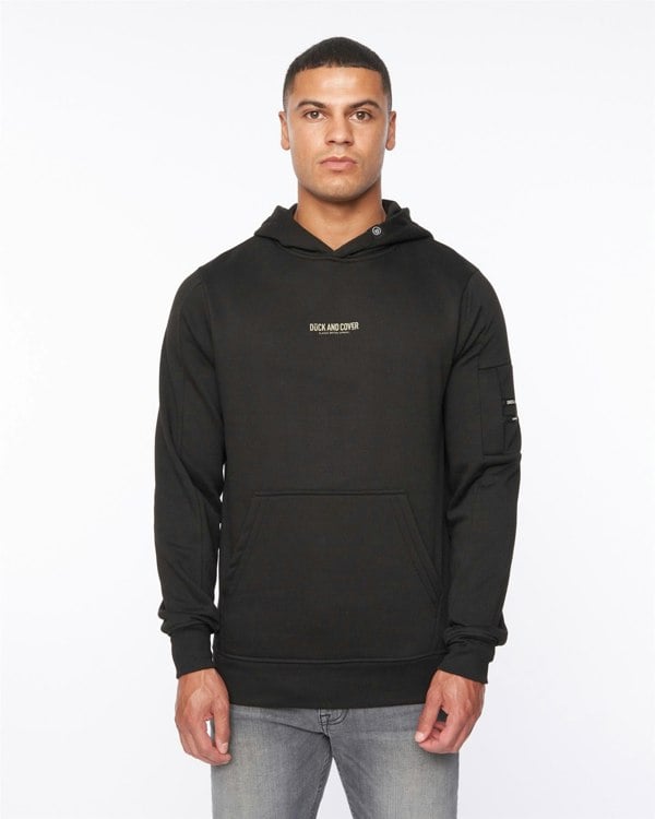 Duck and Cover Brammers Hoodie - Black