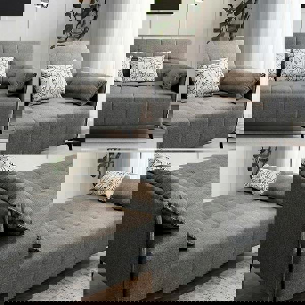 Weilai Concept Kiro Sofa Bed Two Seater Sofa Bed, Linen