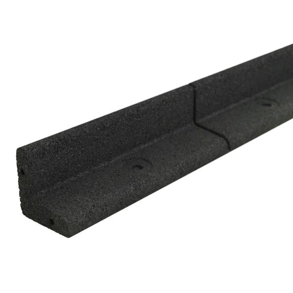 Flexible Lawn Edging 4.8m With Mallet - Black