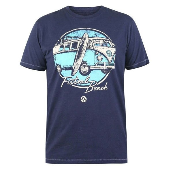 Duke Mens D555 Winterton Volkswagen Kingsize T-Shirt - Navy