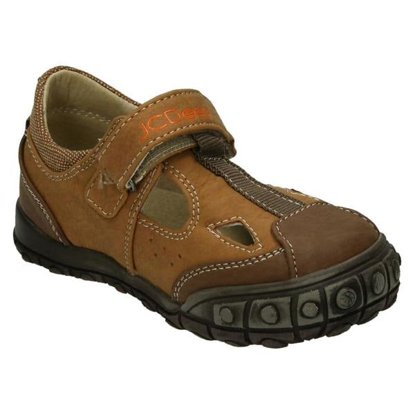 JC Dees Boys JCDees Flat Casual Hook & Loop Shoes N1046