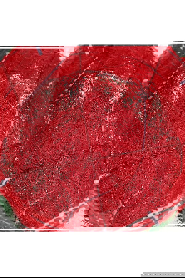 Living and Home 4Pcs Round Christmas Gift Boxes with LED Light Bowknot Decor