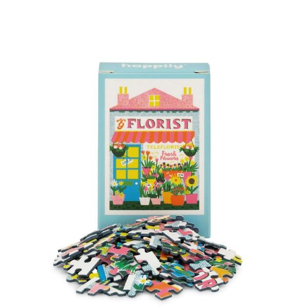 Happily Puzzles Florist - 99 Piece Mini Jigsaw Puzzle