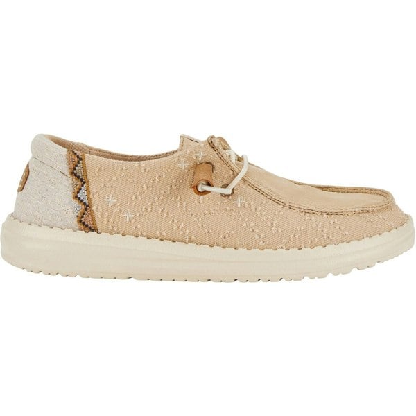 HEYDUDE Wendy Crafted Boho Shoes - Tan