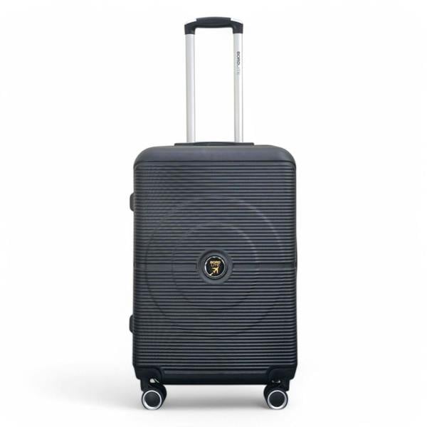 Infinity Luggage Robust ABS Hard Shell 8 Wheels Luggage Travel Holiday Cabin Suitcase Set