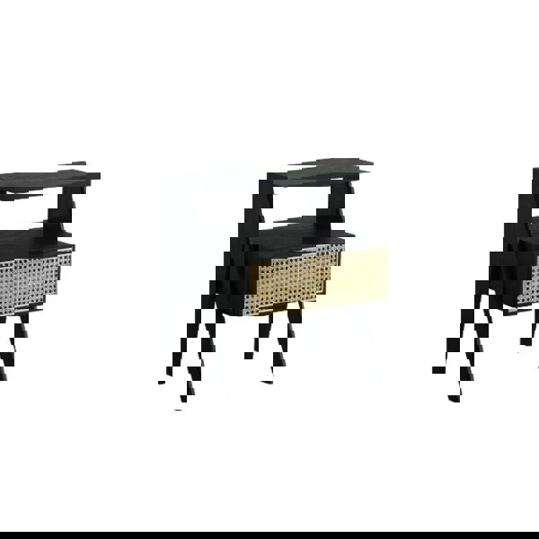 Lambeth Bedside Table, Black-Weilai Concept-Black-Weilai Concept