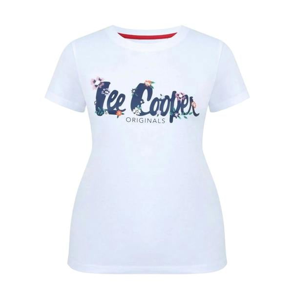Lee Cooper Womens/Ladies Classic T-Shirt - White - 