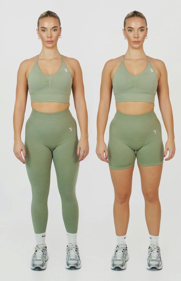 V3 Apparel Tempo 3-Piece Seamless Set - Forest Green