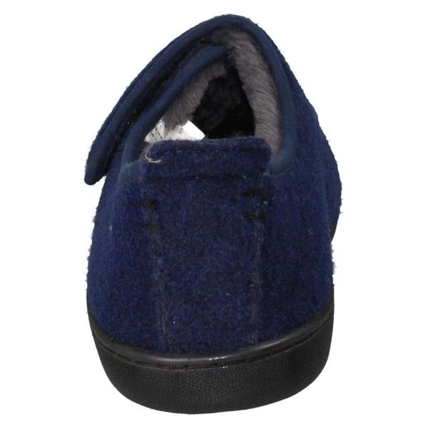Clarks Mens Clarks Casual Hook and Loop Slippers King Riptape