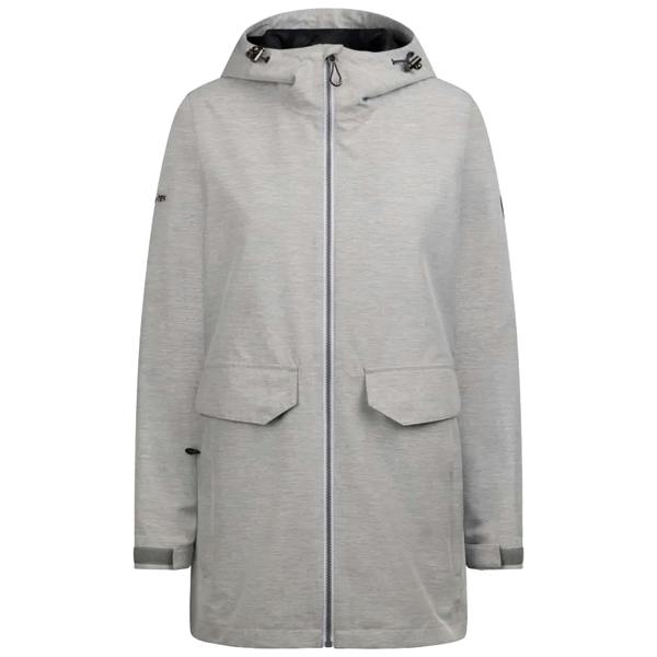 Trespass Womens/Ladies Crystals Waterproof Jacket - Platinum Marl