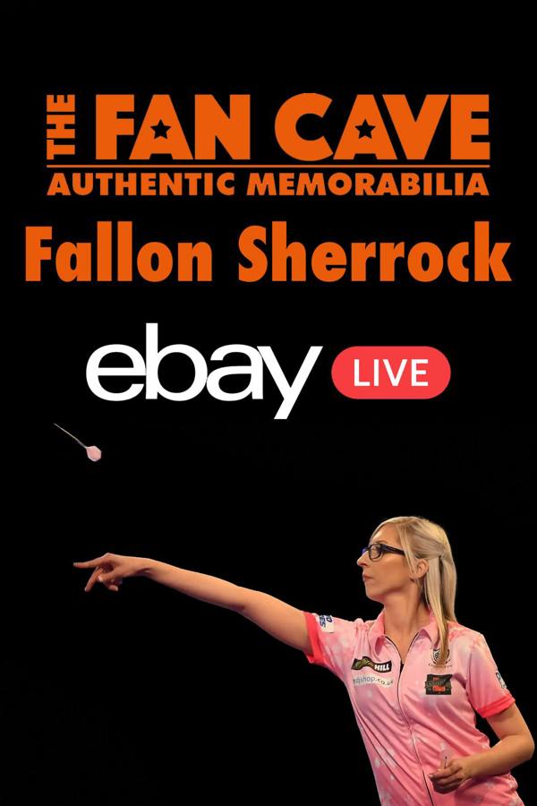 Fallon Sherrock Signed Shirt Compact Frame
