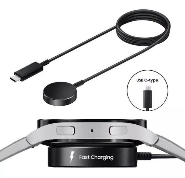 Samsung USB-C Wireless Charger Dock For Galaxy Watch 4 5 6 7 Ultra