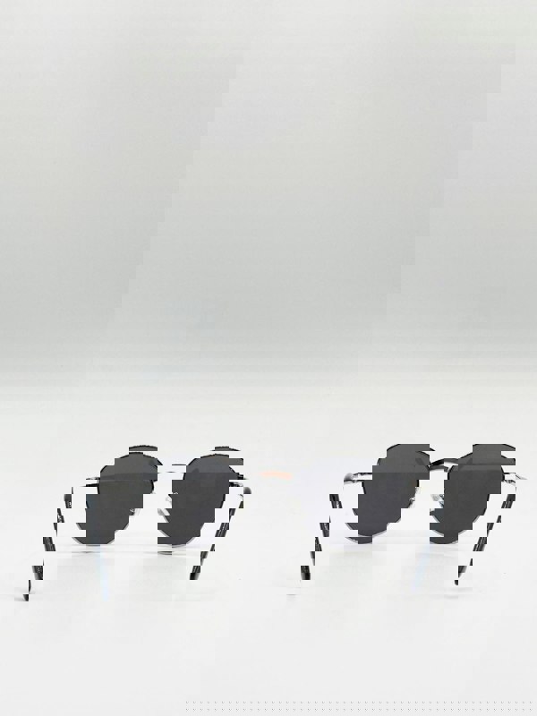 SVNX Round Metal Frame Sunglasses