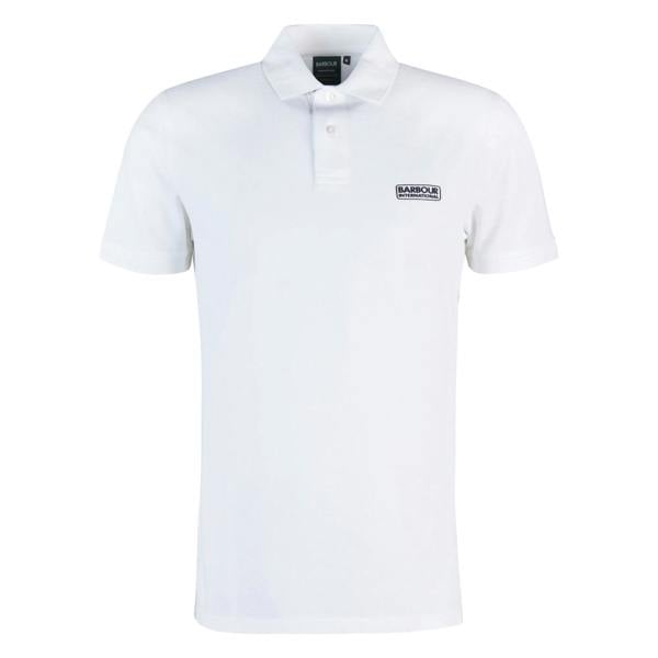 Barbour International Essential Polo Shirt White