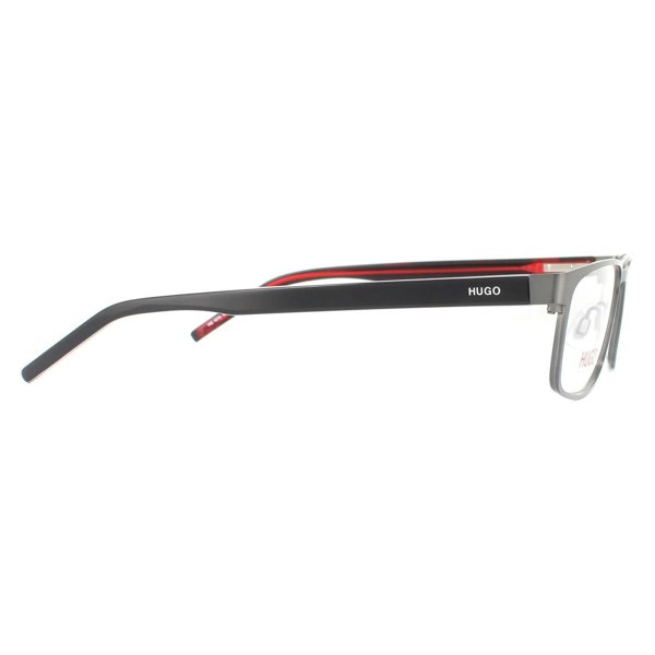 Hugo by Hugo Boss Glasses Frames HG 1075 R80 Semi Matte Dark Ruthenium Men