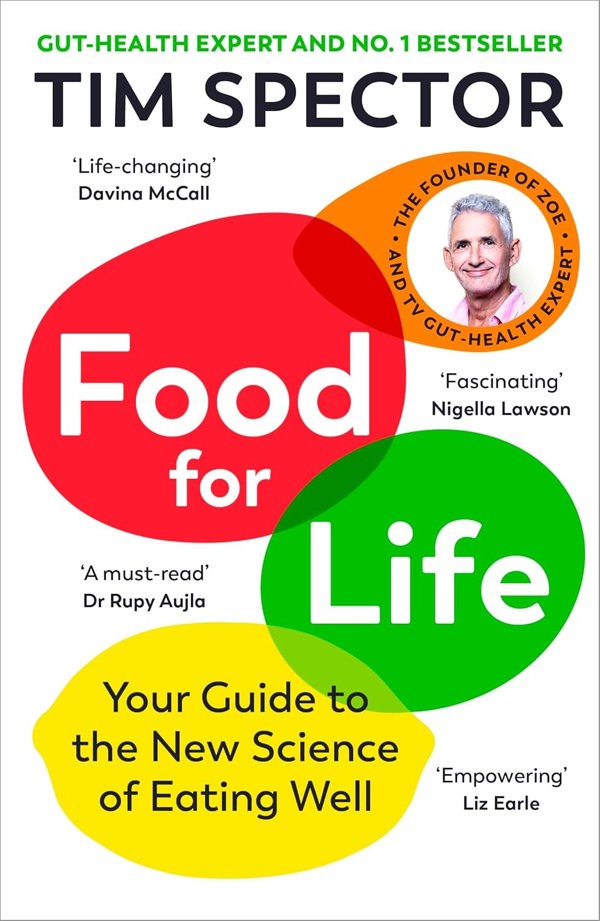 Jonathan Cape Food for Life and The Food for Life Cookbook 2 Books Collection Set by Tim Spector