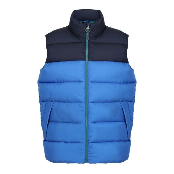 Regatta Mens Vintage Colour Block Gilet - Strong Blue/Navy