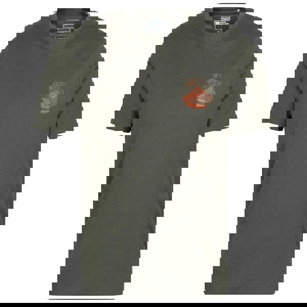 Mountain Warehouse Mens Mountain Grid T-Shirt - Green