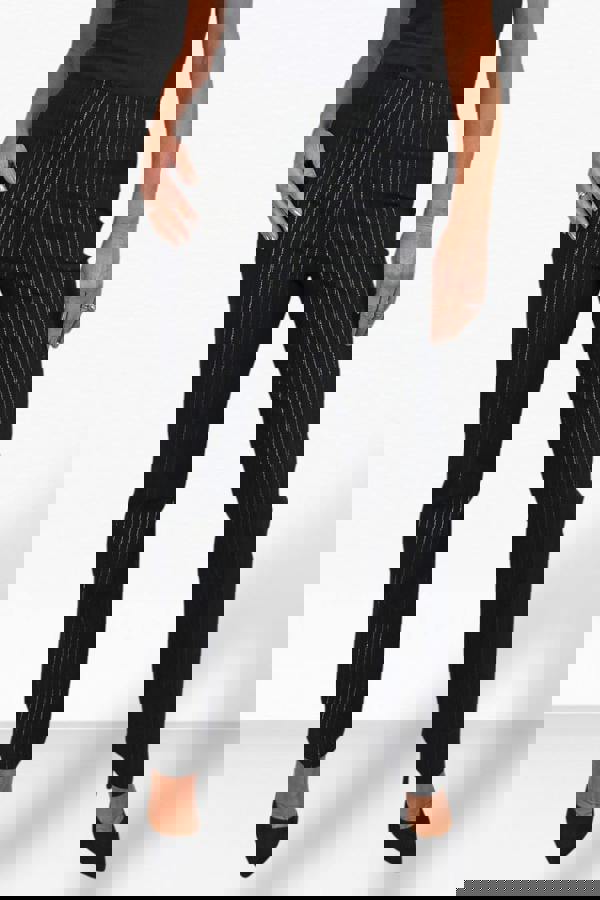 Paulo Due Women's Pull On Stretch Straight Leg Trousers