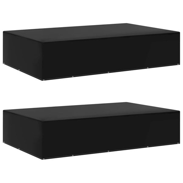 Berkfield Garden Furniture Covers 2 pcs 12 Eyelets 325x205x70 cm