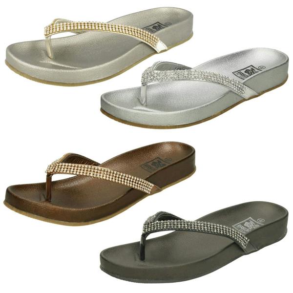Down to Earth Ladies Down to Earth Toe Post Sandals