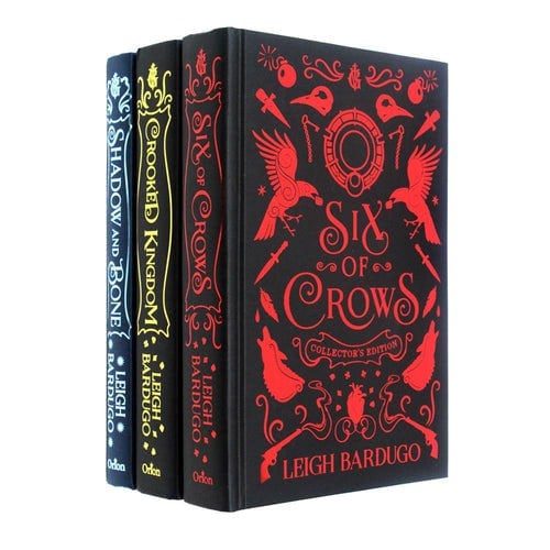 Grishaverse Shadow and Bone, Six of Crows Duology Collectors Edition 3 Book Set by Leigh Bardugo