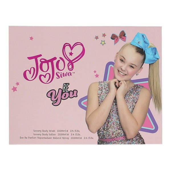 JoJo Siwa Be You Eau de Parfum 3 Pieces Gift Set : Eau de Parfum 100ml - Body Wash 100ml- Body Lotion 100ml