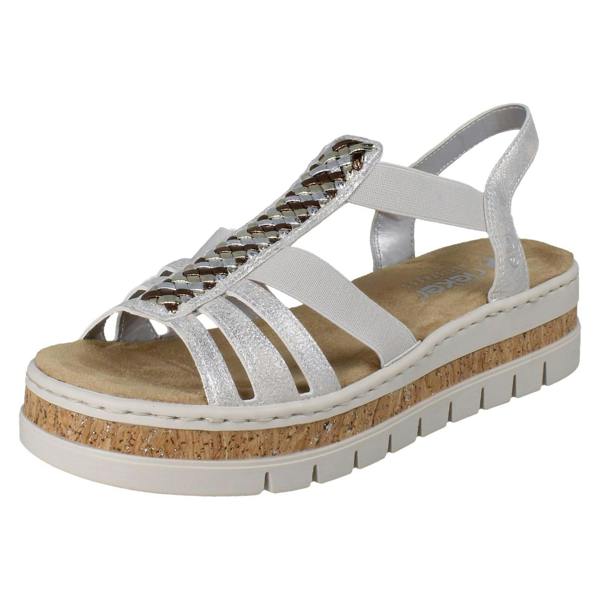 Rieker Ladies Rieker Wedge Sandals V4918