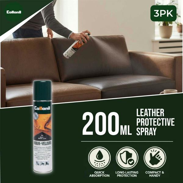 Collonil Nubuk & Velours Spray 200ml Waterproof & Colour Care