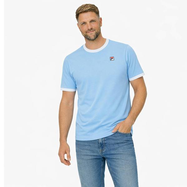 Fila Marconi T-Shirt Frozen Fjord/White