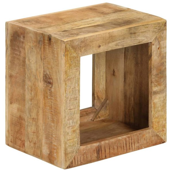 Berkfield Stool 40x30x40 cm Solid Wood Mango